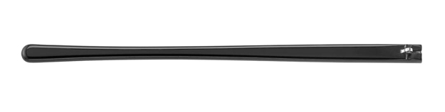 Bild von Acetat-Bügel, schwarz, L: 140 mm, B: 7,0 mm, Ösenstärke: 1,2 mm, 3 Paar