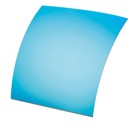 Bild von Polarisations-Folien UV400, blau verspiegelt, ~85 %, Ø 70x60 mm, 2 Stück
