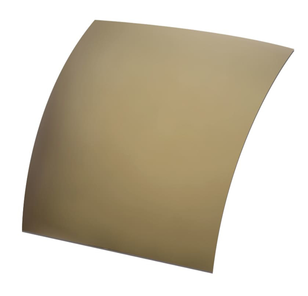 Bild von Polarisationsscheiben UV400, gold verspiegelt, ~85 %, Ø 70x60 mm, 2 Stück