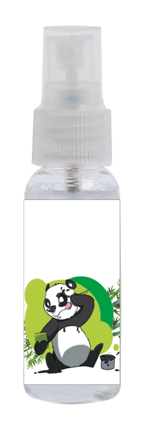 Bild von Sprayclean 30, "Cartoon Panda", geruchsneutral, 48 Sprühflaschen à 30 ml