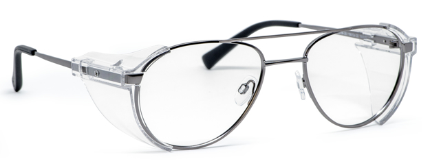 Picture of Schutzbrille "Vision M 8800", optisch verglasbar, Größe 54, silbergrau