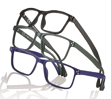 Bild von Kunstststoff-Fertiglesebrille "SMART", in 3 Farben, Gr. 54-17