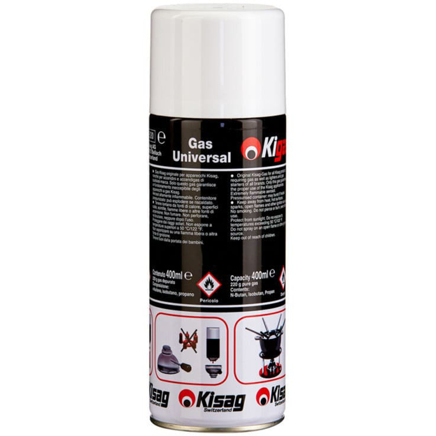 Bild von Universal-Feuerzeuggas "Kisag" 400 ml