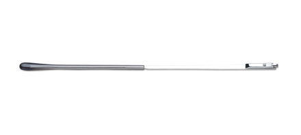 Bild von Federscharnierbügel, Länge 135 mm, Ösenstärke 1,2 mm, silber, 1 Paar