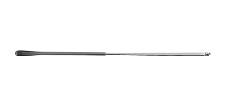Bild von Ersatz-Metallbügel, silber, Länge 140 mm, Ösenstärke 0,80 mm, 1 Paar