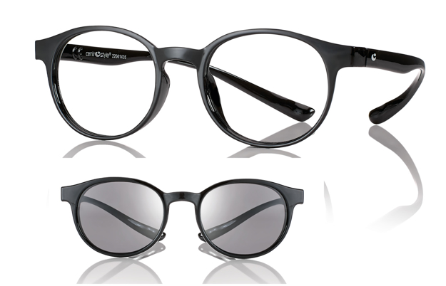 Bild von Kunstststoff-Fertiglesebrille "SUN", mit magn. Sonnenclip Gr. 47-20