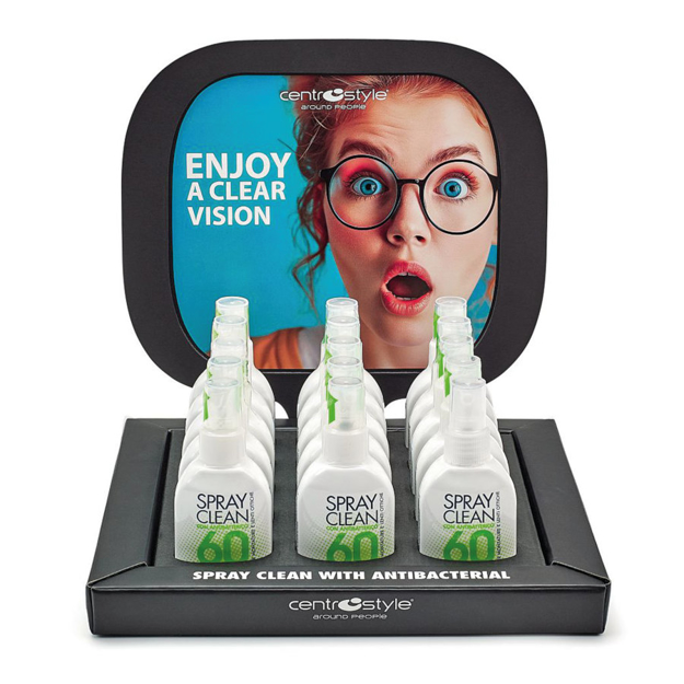 Bild von Spray-Clean 60, anti-bakteriell, 48 Sprühflaschen à 60 ml