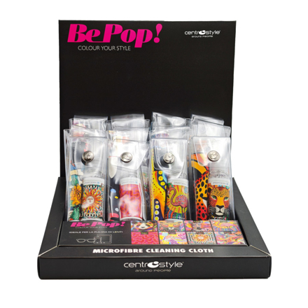Bild von Be Pop! - Pocket-Reinigungs-Set, Spray-Clean 30 + Mikrofasertuch, 48 Sets