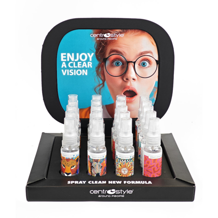 Bild von Be Pop! - Spray-Clean 30, 72 Sprühflaschen à 30 ml, inkl. Karton-Display