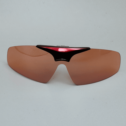 Bild von Wechselvorhänger orange, für Sportbrille Insight One in schwarz/rot, 1 Stück