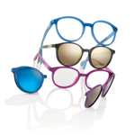 Bild von Kinderfassung "Active Clip", Gr. 45-16, inkl. magnetischem pol. Sonnenclip