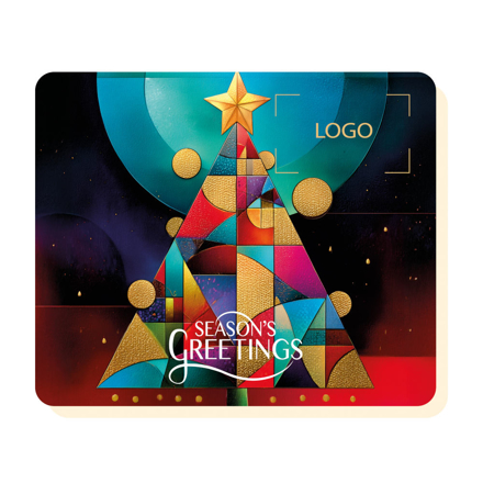 Bild von Microfasertücher "Christmas Collection", 15 x 18 cm, 200 Stück inkl. Logodruck