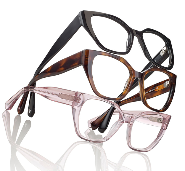 Bild von Kunststoff-Fassung, Gr. 56-17, aus Acetat, in verschiedenen Farben