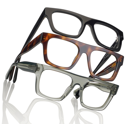 Bild von Kunststoff-Fassung, Gr. 53-19, aus Acetat, in verschiedenen Farben