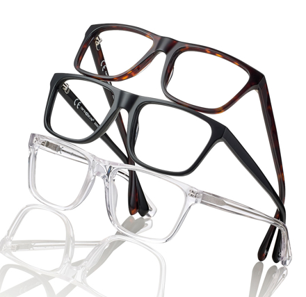 Bild von Kunststoff-Fassung, Gr. 56-18, aus Acetat, in verschiedenen Farben