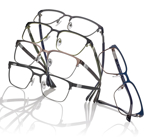 Bild von Metall-Fassung, Gr. 54-17, in verschiedenen Farben