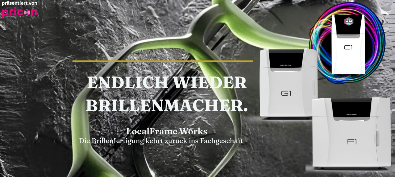 LocalFrame.Works - Die Brillenfertigung kehrt zurück ins Fachgeschäft