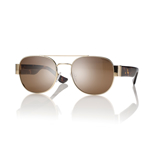 Bild von Metall-/Acetat-Sonnenbrille, Gr. 56-20, in 2 Farben, pol. Gläser, inkl. Etui