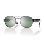 Bild von Metall-/Acetat-Sonnenbrille, Gr. 56-20, in 2 Farben, pol. Gläser, inkl. Etui