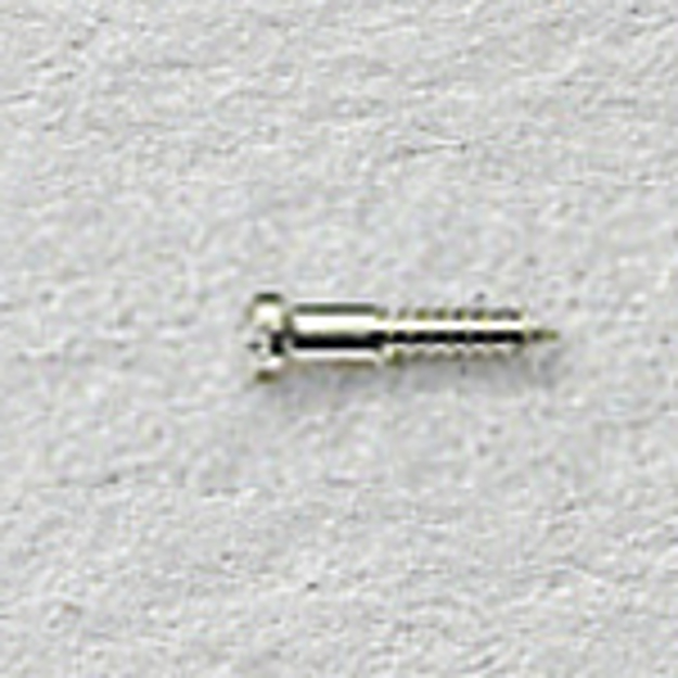 Bild von Padschrauben, Neusilber, M 1,0, L 4,50 mm, Kopf-Ø 1,40 mm, 40 Stück