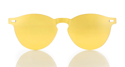 Bild von Magnetischer Sonnenclip für Fassungen F068747, gelb