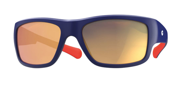 Picture of Sportive Kinder-Sonnenbrille, Gr. 50-14, pol. Gläser