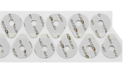 Bild von Klebepads in 3M-Qualität, rund, Ø 24 mm, 1 Rolle à 1.000 Stück