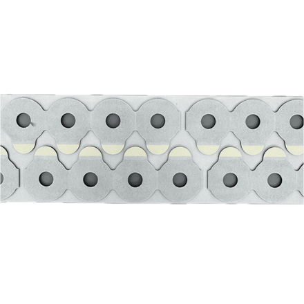 Bild von Klebepads Standard-Qualität, rund, Ø 24mm, 1 Rolle à 500 Stück